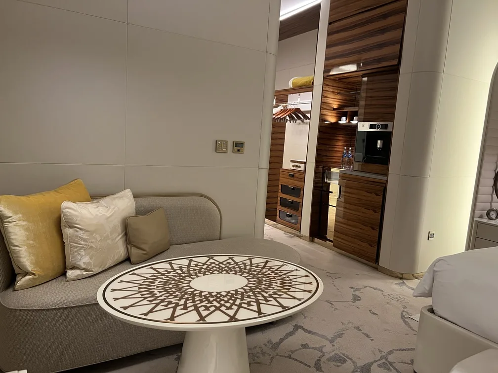 Vista geral do quarto