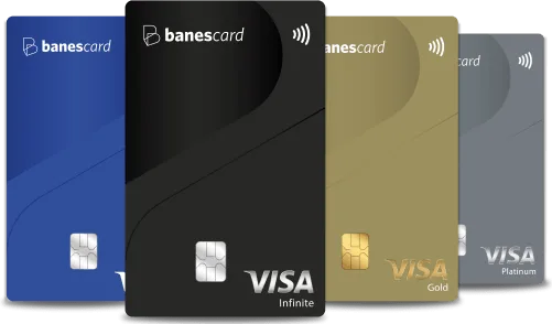 Cartões Banescard Visa disponíveis para o programa