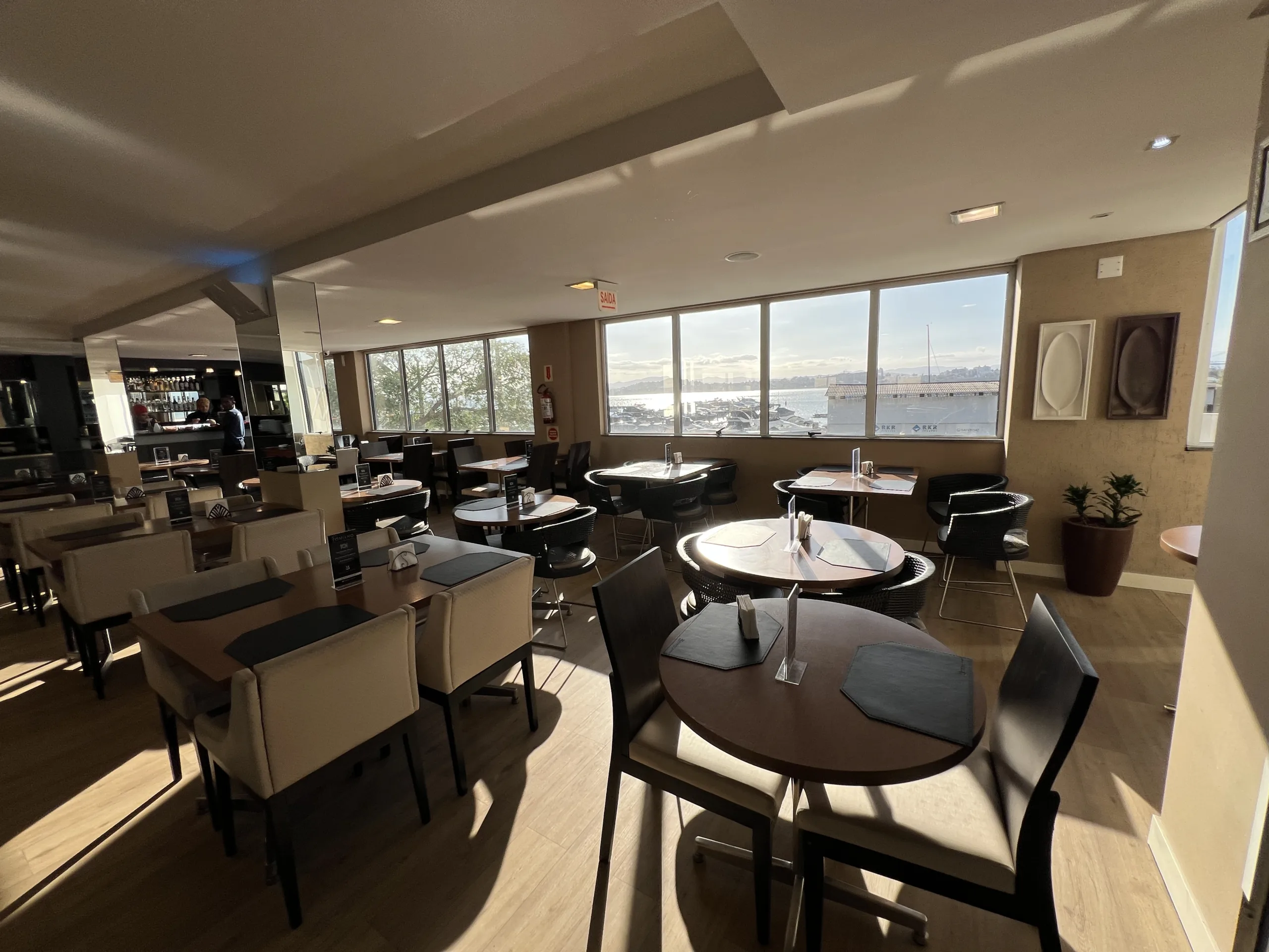 Mesas do Restaurante