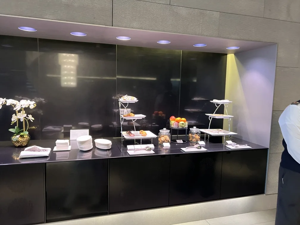 Bebidas rápidas no lounge