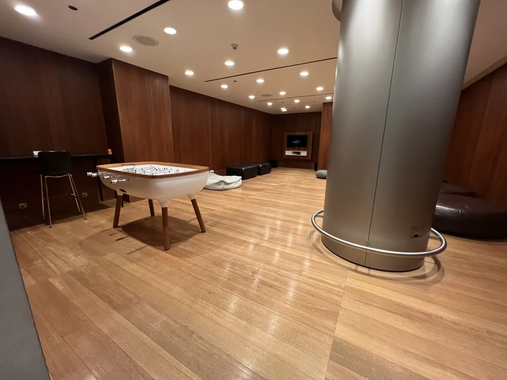 Sala de jogos e entretenimento