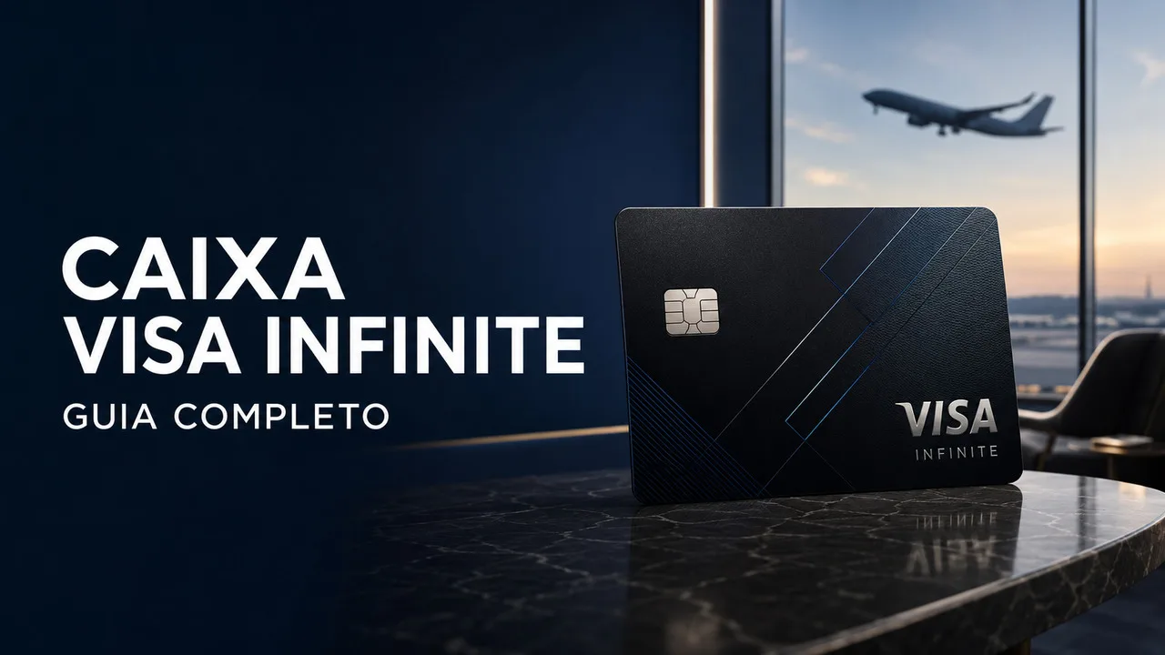 Cartão CAIXA Visa Infinite: pontos, benefícios e como funciona