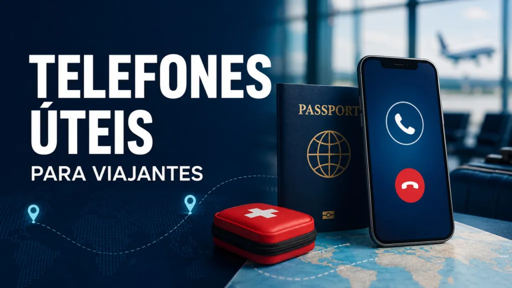 Telefones úteis para viajantes: contatos que você deve salvar