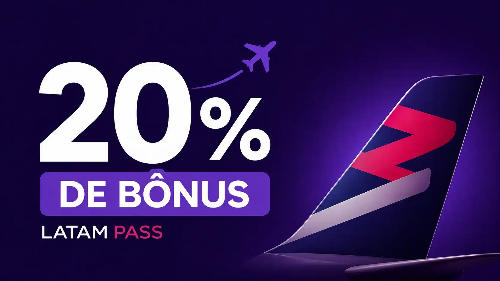 20% de bônus LATAM Pass: campanha oferece milhas extras em transferências de cartões de crédito