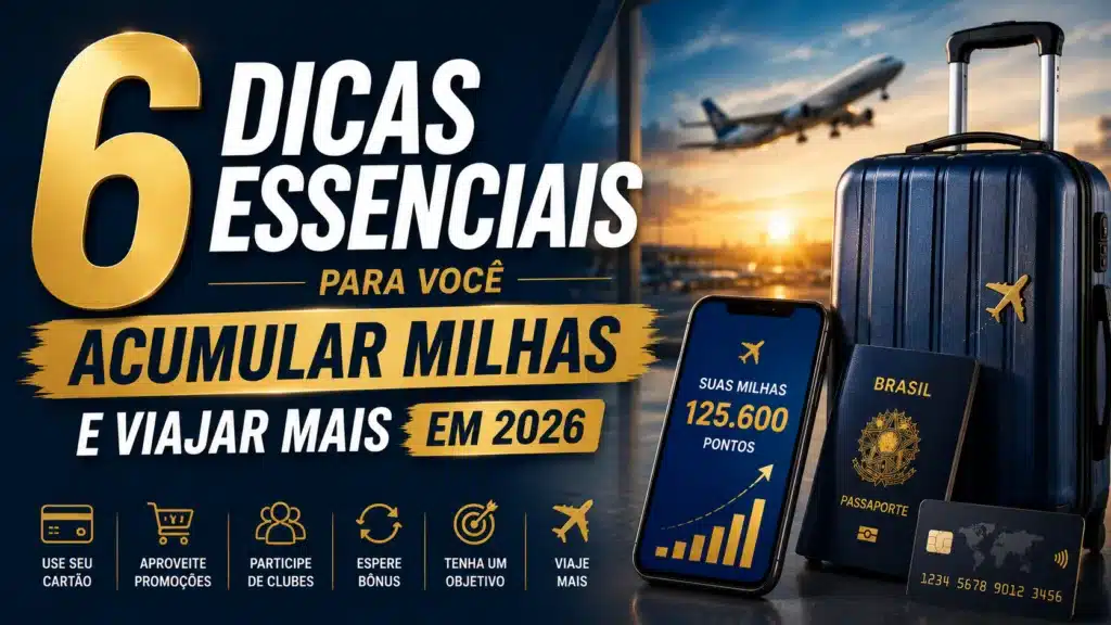 6 Dicas Essenciais Para Acumular Milhas