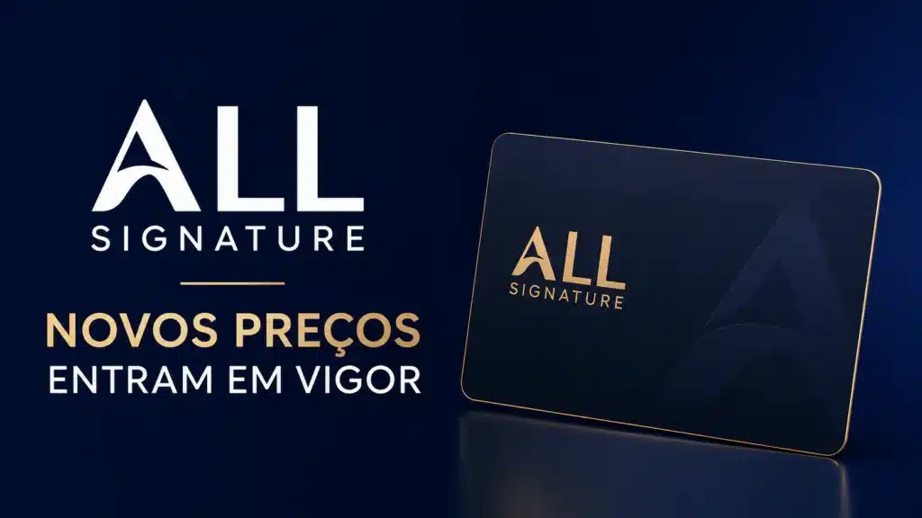 preços do ALL Signature