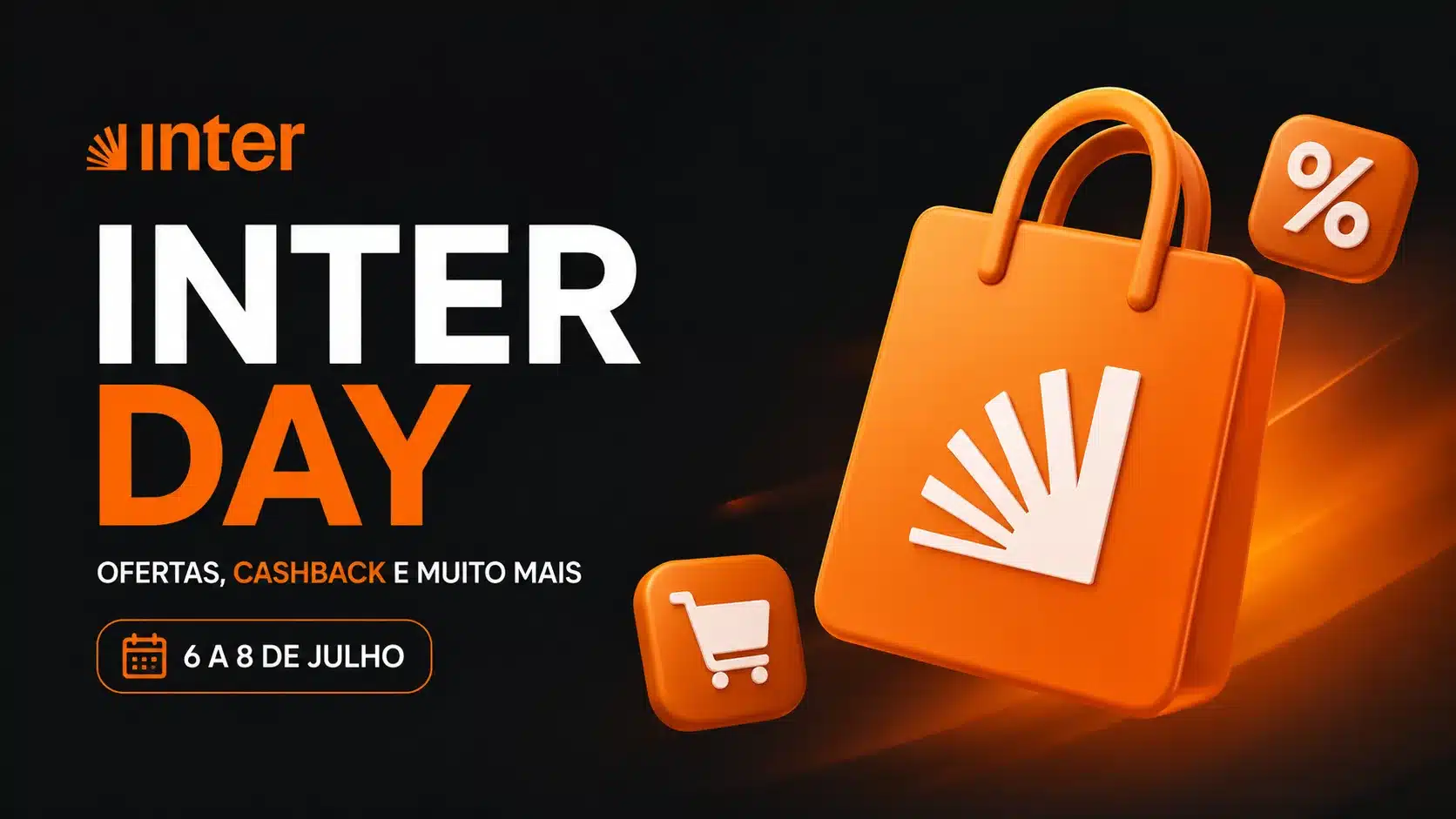 Inter Day 2026: campanha reúne descontos, cashback e benefícios exclusivos para clientes