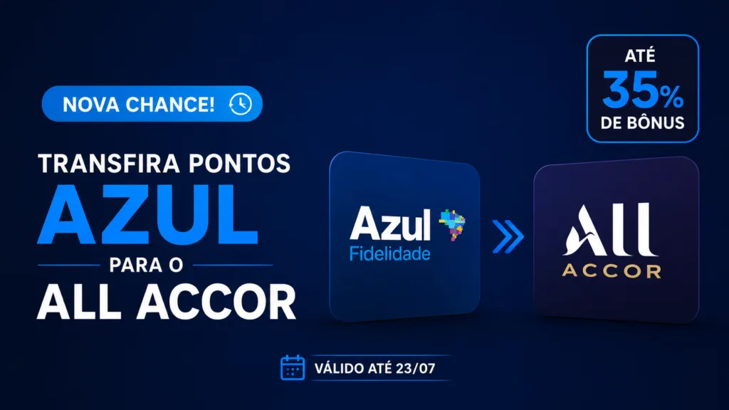 Transferência Azul ALL Accor