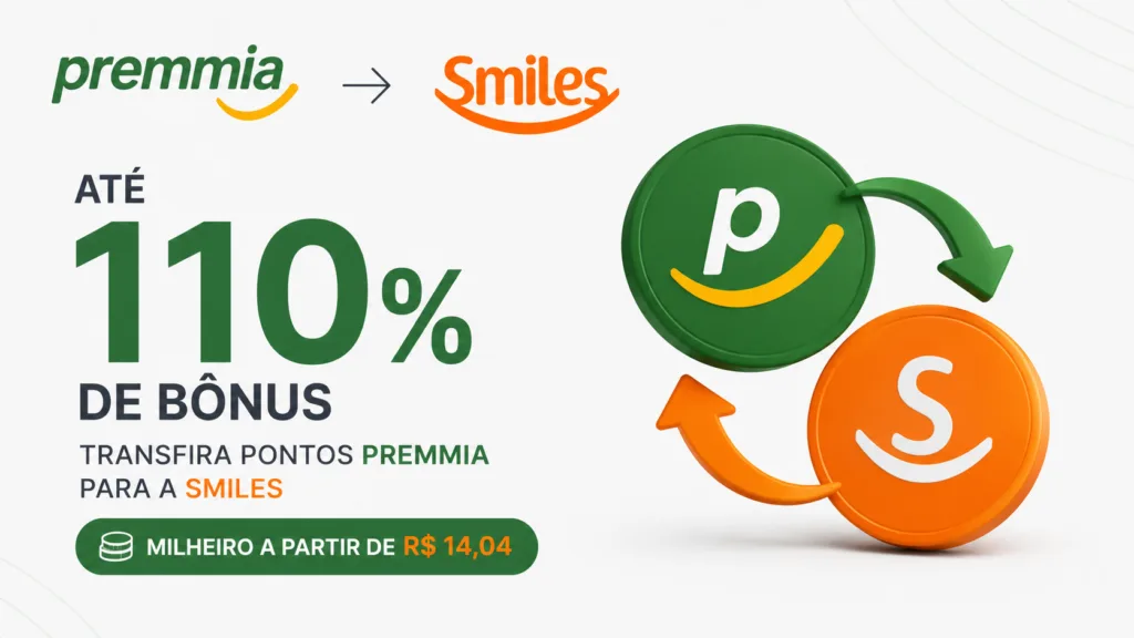 Transferência Premmia Smiles