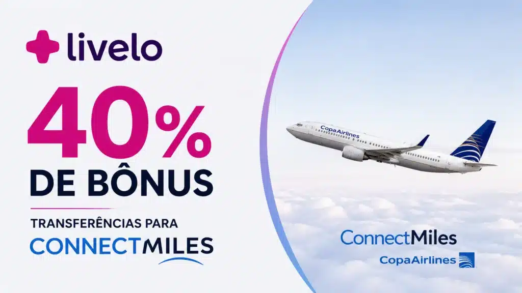 Bônus ConnectMiles Livelo