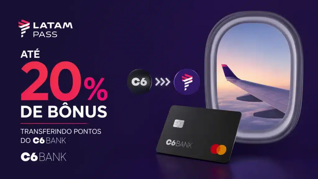 Bônus Latam Pass C6 Bank