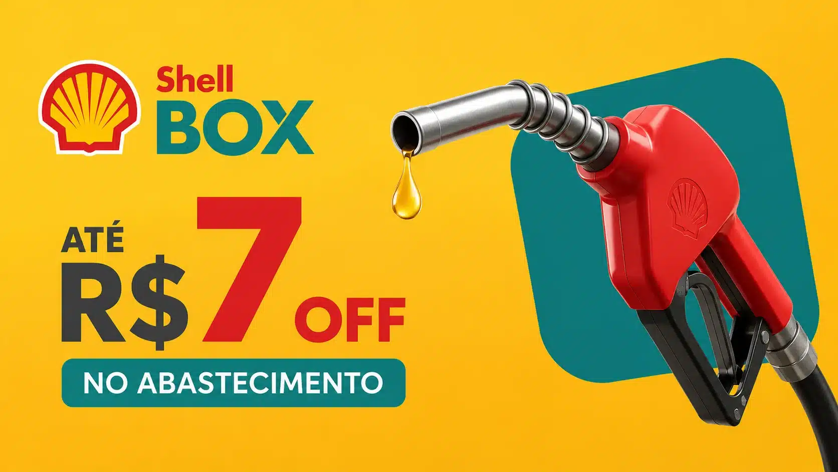 Cupom Shell Box garante até R$ 7 de desconto no abastecimento; veja como aproveitar