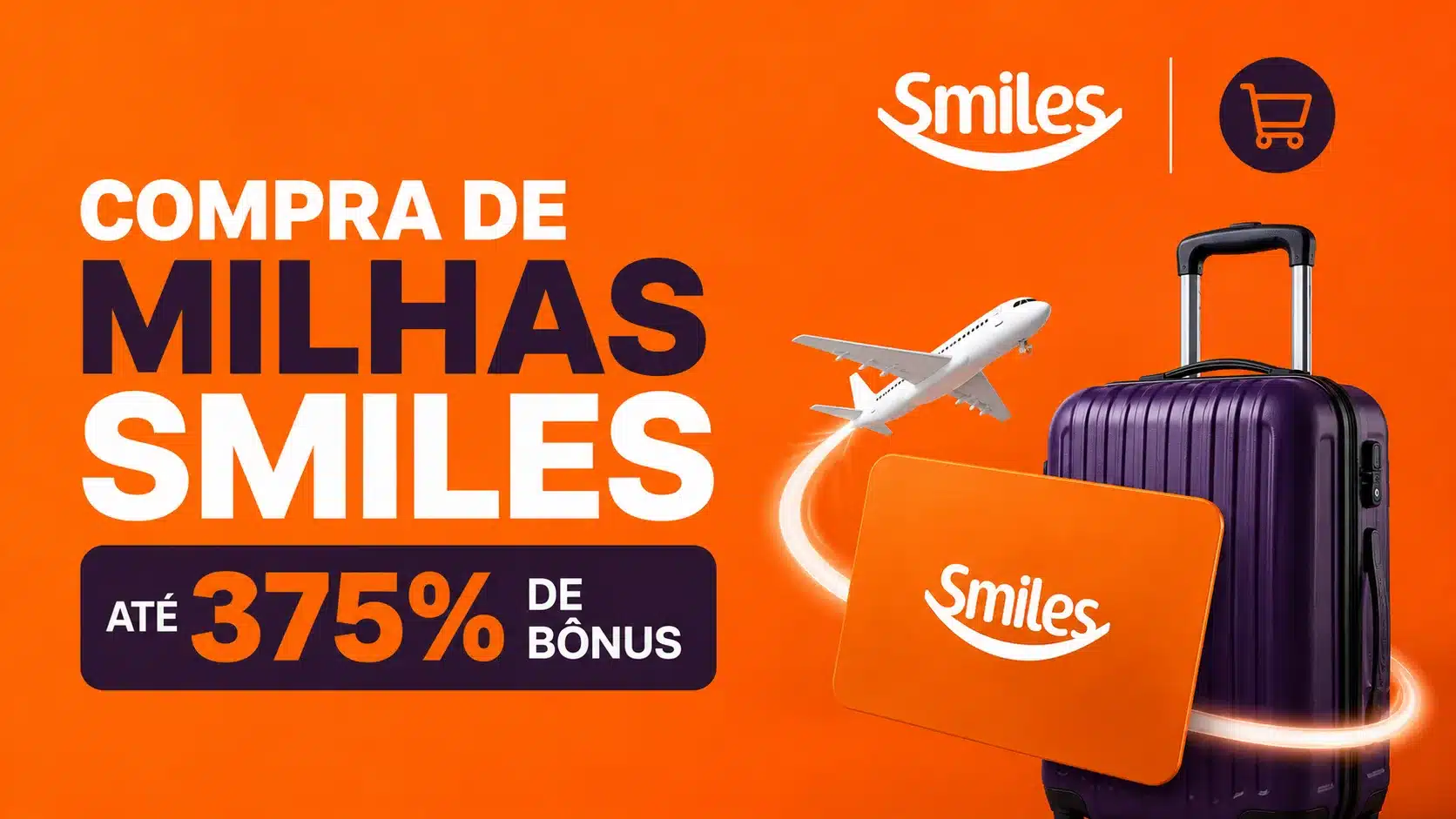 Compra de milhas Smiles: até 375% de bônus na nova promoção do programa