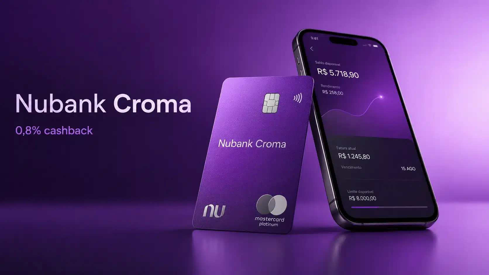 Nubank Croma: novo cartão Platinum com cashback e benefícios