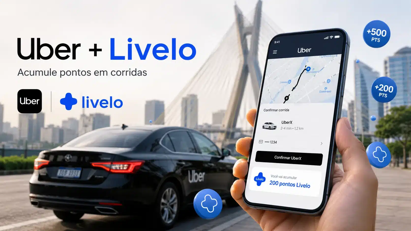 Como acumular pontos Livelo com a Uber: passo a passo